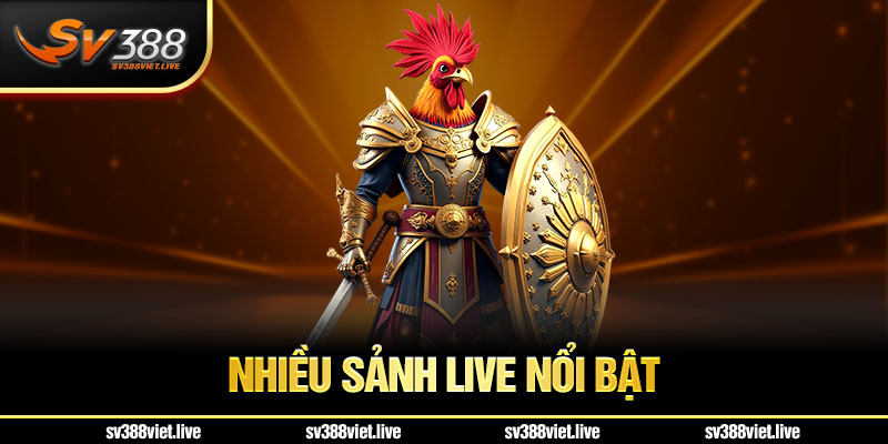Những sảnh Live nổi bật khi tham gia Live Casino SV388
