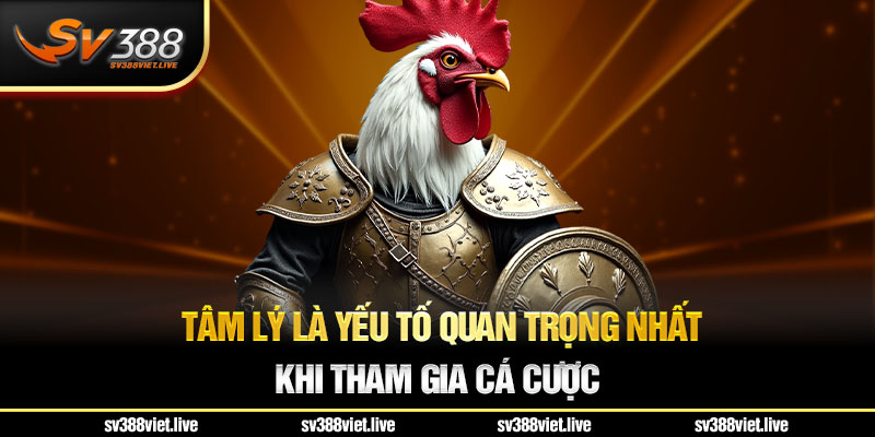 Căng thẳng khi mất kiểm soát đặt cược